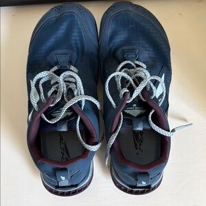 Altra Men's Navy and Burgundy Athletic Shoes